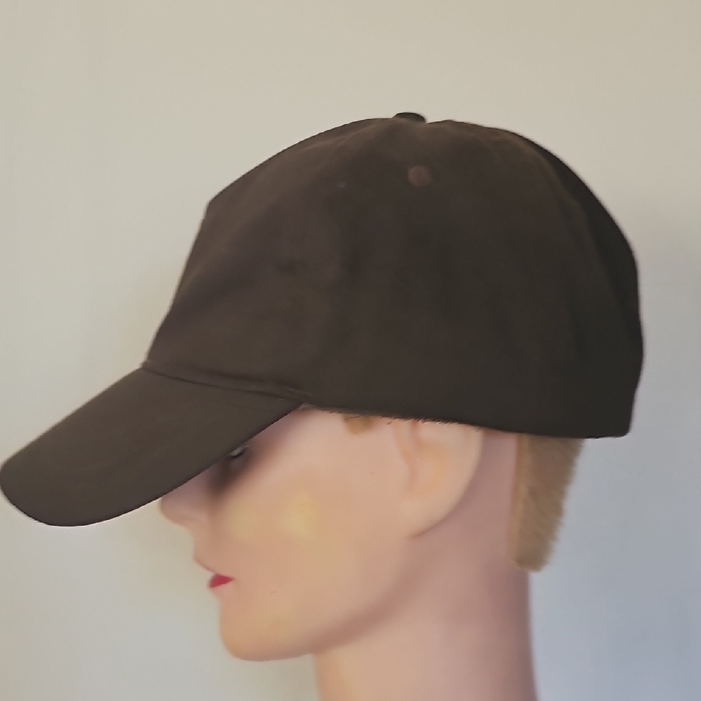 UPS Black and Gold Cap classic style brown men's hat adjustable - Picture 3 of 5